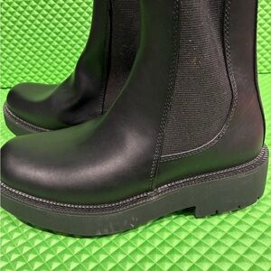 a new day Black Ankle Boots
